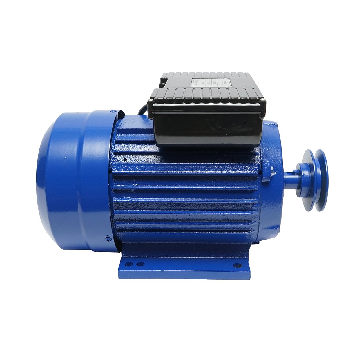 Motor electric monofazat 3KW, 220V, stator 160x110mm, motor cu fir aluminiu si protectie termica Breckner Germany